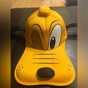 Pluto Hat Adult OS Yellow Floppy Ear Hat